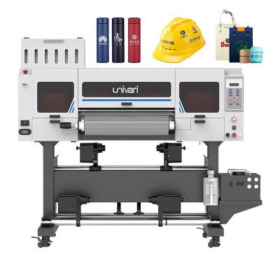 Cina A2 A3 Digital 60cm DTF Sticker Stampante UV Stampante vetro metallo con testa 13200 U1 in vendita