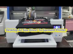 A2 Direct to Garment Printer Textile DTG Machine for Custom T-Shirts