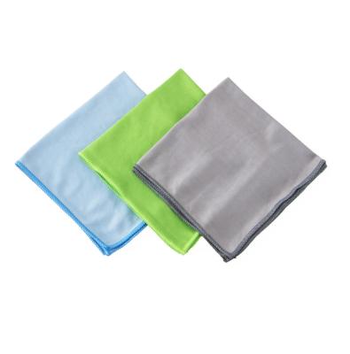 China Viable Scratch Free Microfiber Lint Free Cleaning Cloth For Window Mirror for sale