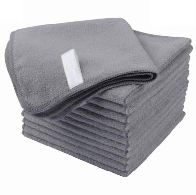 China Stocked Household Kitchen 80% Polyester 20%Polyamide Microfiber Cleaning Cloth for sale