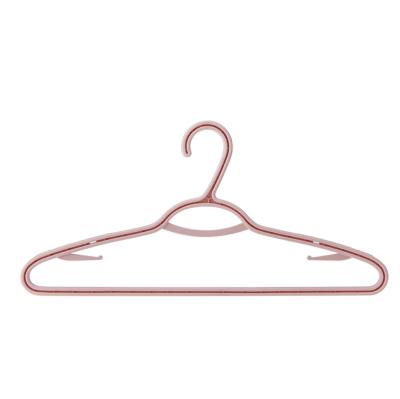 China Transitional New Blue Black Pink PP Plastic Hangers for sale