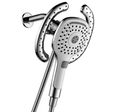 China With diverter multifunctional bathroom shower head set magnetic shower head set 2in1 regular shower for sale