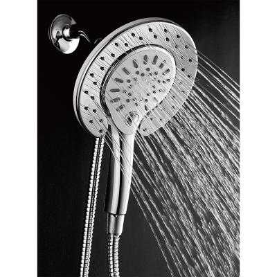 China Without Needle ZM8178 ABS Amazon Rainfall Shower Head Bathroom Set Plastic Magnetic Shower For Bath for sale