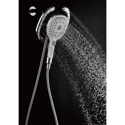 China With Switch ZM8818 ABS Plastic Wall Mounted Shower Head Magnetic Chromed Smart Shower Head For Bathroom for sale