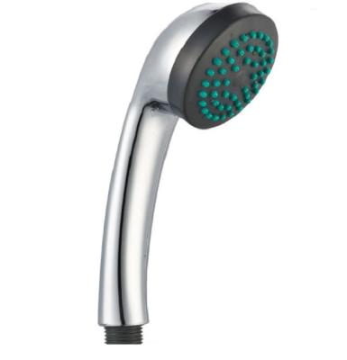 China With Switch Chinese Factory Wholesale Plastic Passed 1 Function Hand Held Chrome Shower Head In Bathroom for sale