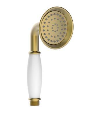 China With diverter hot sale 1 golden functions high quality brass shower head in bathroom for sale