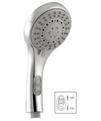 China With diverter 5F1658F hot sale 5 function plastic hand shower head with on/off switch for bathroom for sale