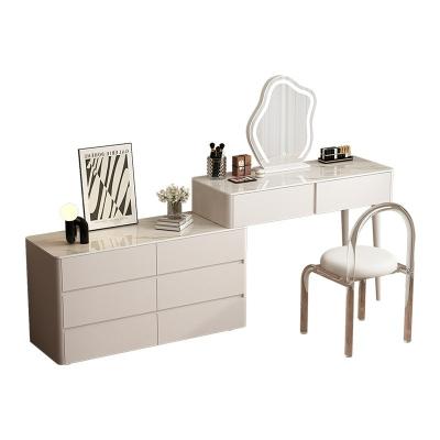 China (Other)Adjustable Dressing Table With Lights Around Mirror Dresser TableLight Dressing Table for sale