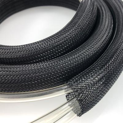 China Custom Cable Management Manufacturer Expandable Braided Cable Sleeve Management for sale