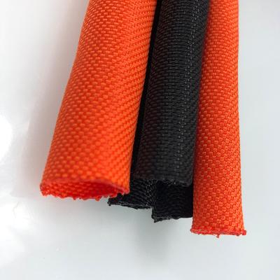 China LOW VOLTAGE Dense Wrappable Pet Split Braided Sleeve Flame Retardant Cable Sleeve for sale