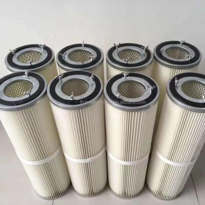 China Dust Pleated Filter Cartridge Laser Cutting Machine Dust Pleated Filter Cartridge for sale