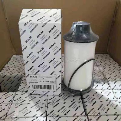 China Factory High Quality Hot Melt End Cap Engine Diesel Filter Diesel Fuel Filter 51.01804 - 6002 51.018046002 for sale