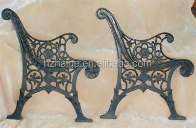 China A356 Cast Aluminum Bench Ends for sale