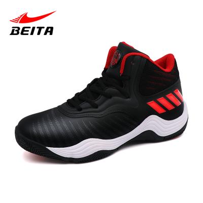 China Breathable Casual Comfortable Sports Black Basketball Shoes Sport Man Sneakers Basketball Man Shoes for sale