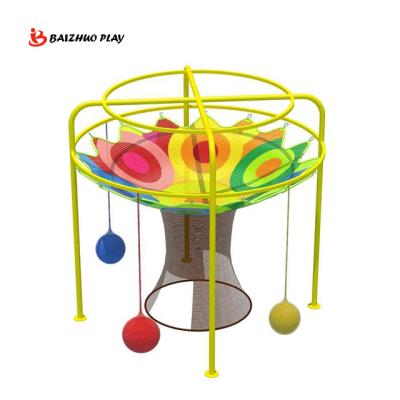 China High Quality Nylon Net Tribe Sea Ball Pool Amusement Park For Kids Indoor Soft Playground for sale