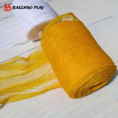 China High quality yellow-orange nylon safety net for children's playground indoor safety net LJ01 for sale