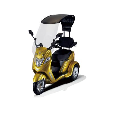 China Passenger Plastic Body Electric Scooter For Adult Use 500W 3 Wheeler Electric Tricycle for sale