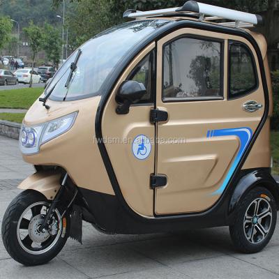 China Enclosed Cargo Cabin Passenger 3 Wheel Motorcycle for sale