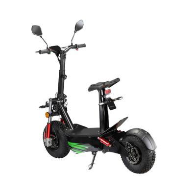 China Unisex Foldable Electric Scooter 60V 20AH 3000W Max Black Motor Power Battery Tutu Motorcycle Time Dual Color Brake Charging Origin for sale