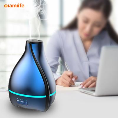 China Wholesale Hotel Olamlife 2021 New Ultrasonic Essential Oil Diffuser Aromatherapy Air Humidifier Essential Oil Aroma Diffuser for sale