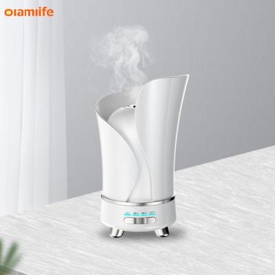 China Feel Comfortable OLAMLIFE Sell LED Night Light Humidifier Unique Products Ultrasonic Humidifier Fragrance For Essential Oil Aroma Diffuser for sale