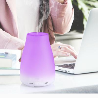 China Hotel Olamlife Healthcare Humidifier 7 Colors LED Night Light Quiet Operating Aroma Humidifier 2021 for sale