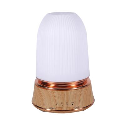 China Olamlife Wood Warm Grain Hotel Amazone Home Appliances Automatic Turn Off Essential Oil Aroma Diffuser Air Humidifier for sale