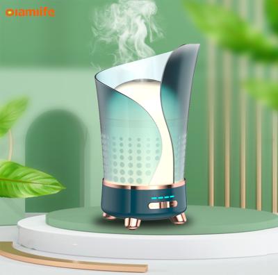 China Smell Ultrasonic Aroma Diffuser Humidifier OLAMLIFE Comfortable Best Prices and Wholesale Aromatherapy Stone Luxury Scenting Personal Humidifier for sale