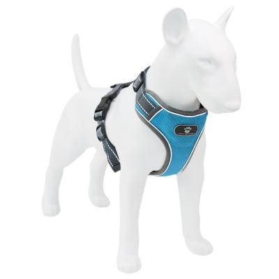 China Dogs Shape With Reflective Vest Leash Dog Harness Adjustable Custom Strap Dog Strap Dog Harness for sale