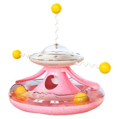 China Cat Feeder Toy Manufacturer Wholesale viable Cat Pet Dog Feeder Toy Cat Food Leakage Feeder Toy for sale