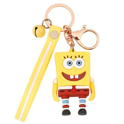 China Wholesale Gifts Silicone Keychains For Women Bag Decoration New Arrival 3D PVC Key Chain For 2022 Plastic Keyring For Promotion Gift for sale