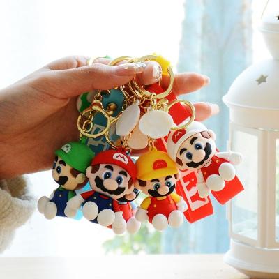 China Factory Direct MOQ 1pcs Bag Pendant Handmade Cartoon Key Chain For Women Bag Key Chain Anime 3D Pendant Wholesale For Promotion for sale