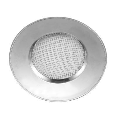 China Viable Stainless Steel Mesh Sink Basket Strainer, 7.5cm Kitchen Sink Drain Strainer for sale