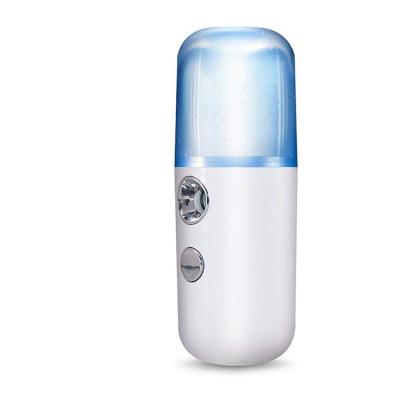 China Portable Mini Nano Moisturizer USB Mist Sprayer Moisturizing 30ml Body Beauty Spray Instrument Face Humidifier Skin Care for sale