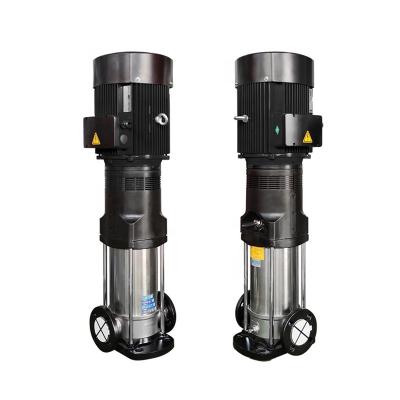 China Commercial Buildings Hot Water Circulation Pump Boosting CDM3 50HZ Vertical Electric Multistage Centrifugal Water Pump For HVAC OEM for sale