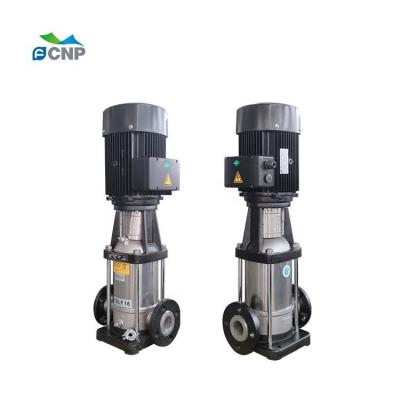 China Commercial Buildings CNP CDLF15 50HZ IP55 Series Stainless Steel Electric Vertical Multistage Centrifugal Water Pump For Irrigation Agriculture for sale