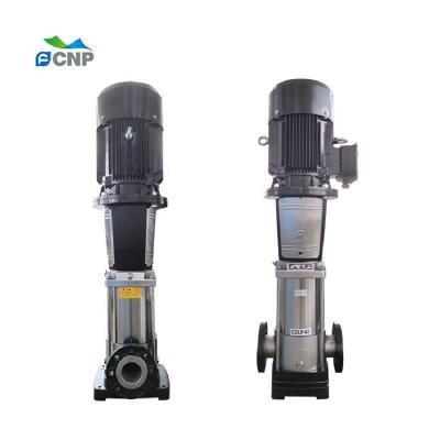 China Commercial Buildings CNP CDLF85 380v/220V 37~45KW Stainless Steel High Efficiency Vertical Multistage Centrifugal Pump For Water Treatment Solutions for sale