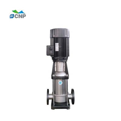 China Commercial Buildings CNP CDL1 Series 0.75~1HP 50HZ Stainless Steel High Pressure Vertical Multistage Electric Water Pump for sale