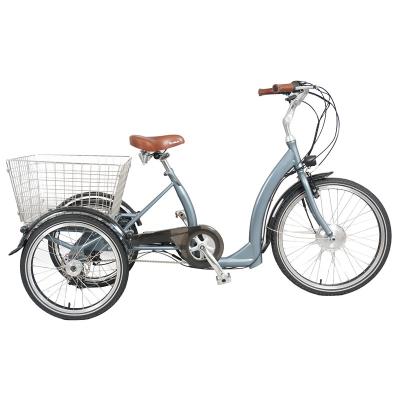 China High quality steel cargo bike family 3 wheel electric tricycle/Cargobike tricycle Te koop