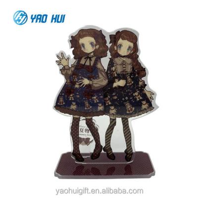 China Customized Funny Anime Doll Figure Stand Anime Gifts Anime Plastic Opens Desk Decoration Acrylic Action Numbers Toys for sale