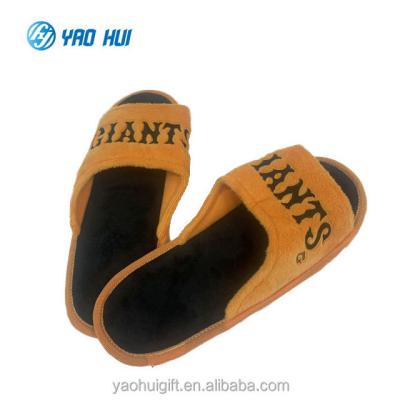 China Eco-friendly Amenities Exquisite Disposable Hotel Hotel Slipper Washable Men Shoes For Team Game Embroidery Home Slipper Promotion Gifts Custom Logo Slippers Simple Cotton Plush for sale