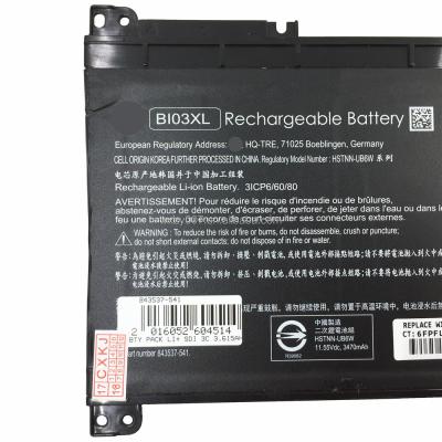 China High quality LAPTOP laptop battery HSTNN-LB7P 844203-850 843537-421 for HP BI03XL lithium battery for sale