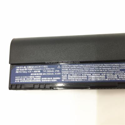 China High quality AL12X32 AL12A31 AL12B31 AL12B32 LAPTOP laptop battery for ACER 756 725 lithium battery for sale