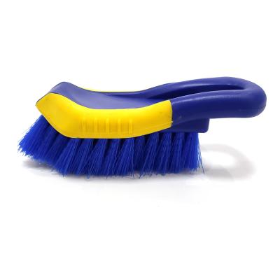 China Eco - Friendly Tire Cleaning Brush Car Wheel Cleaner Washing Brush for sale