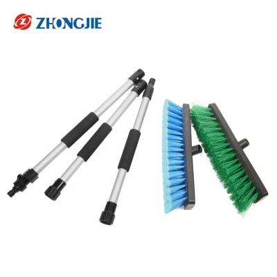 China Sustainable Household Cleaning Tools Plastic Water By Garden Broom for sale