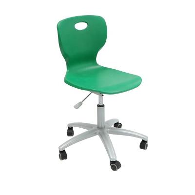 China School Chair Powder Coated Five Star Leg Student And Teacher Swivel Chair for sale