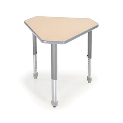 China Muosen Traditional Height Adjustable School Single Desk With Chair for sale