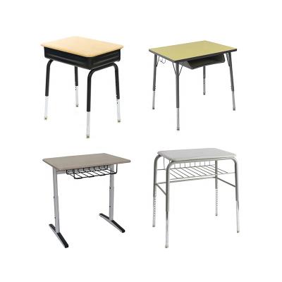 China School Furniture High School Classroom Single Series Contemporary Used High Quality Desk And Chair for sale