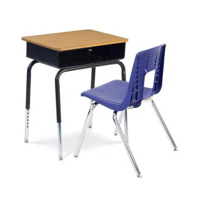 China School furniture manufacturer supply contemporary classroom table and reading chairs for adults for sale