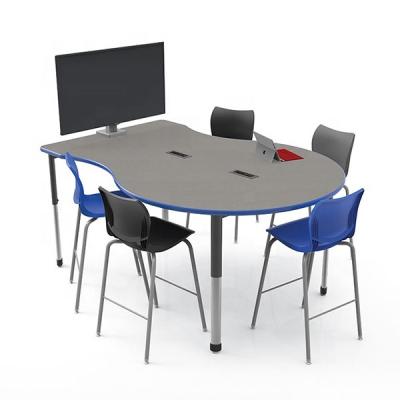 China Contemporary multimedia teacher and student workstation table for sale